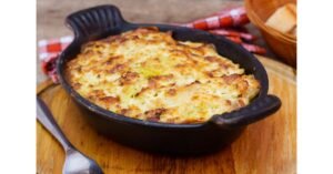 Torta de Bacalhau com Requeijão Cremosa de Deliciosa