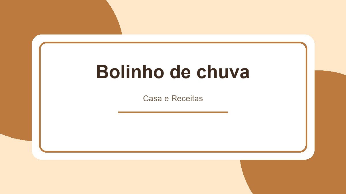 Bolinho de Chuva da Vovó uma Receita Deliciosa: Como fazer bolinho de chuva 