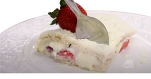 Pavê de Leite Ninho com Morango