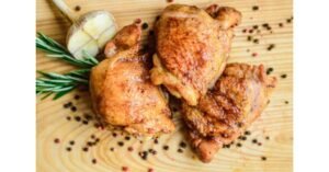 Sobrecoxa de Frango Assada no Forno