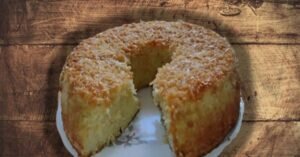 Bolo de Coco Ralado: Excelente para um Café da Tarde