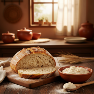 Pão de Fermentação Natural: Guia Completo para Fazer Sourdough em Casa