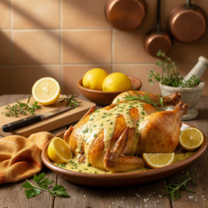 Frango ao Molho de Limão Siciliano com Ervas: A Receita que vai Impressionar seus Convidados